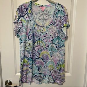 Lilly Pulitzer Linen Tee